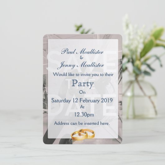 Sparen het vliegtuig van de Prop van de Datum Kaart (Staand voorkant)