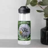 Sparen het Wereldbol van de Bijen Thistle Floral Waterfles