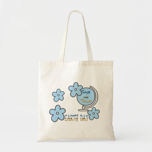 Sparen het Wereldbol van de Dag van de Aarde van d Tote Bag (Voorkant)