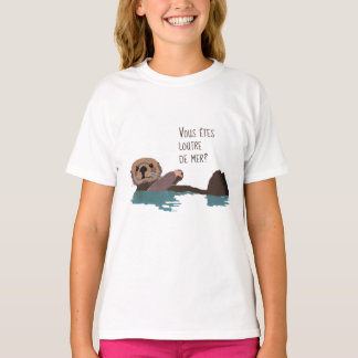 Sparen het Zee otter T-shirt