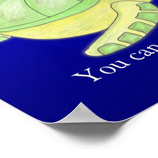 Sparen het Zee, zeg NEE! Poster (Hoek)