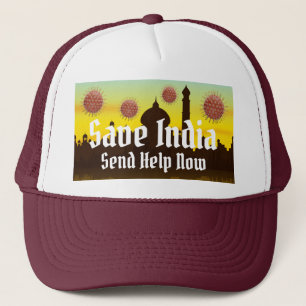 Sparen India van Covid-19 Trucker Pet