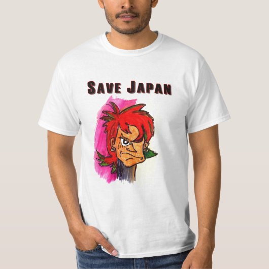 Sparen JAPAN T-Shirt Punk Boy (Voorkant)