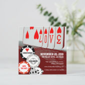 Sparen Kaart 3 van het Casino van de Liefde van de (Staand voorkant)