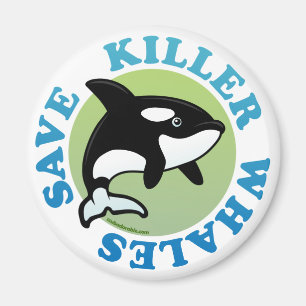 Sparen Killer Whales Magneet