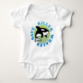 Sparen Killer Whales Romper (Voorkant)