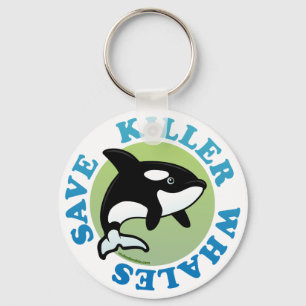 Sparen Killer Whales Sleutelhanger