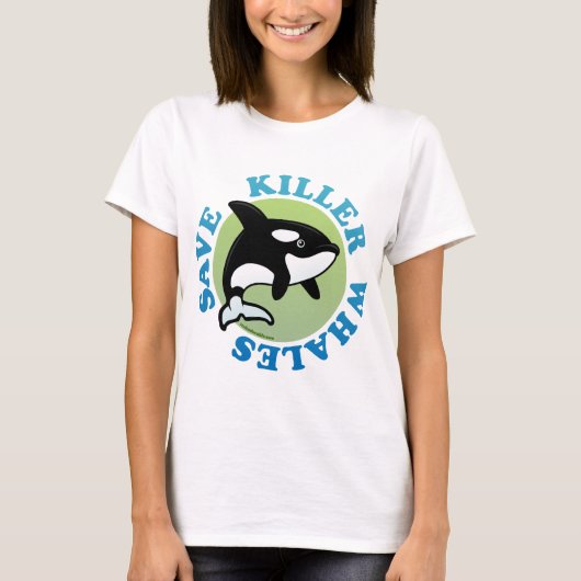 Sparen Killer Whales T-shirt (Voorkant)