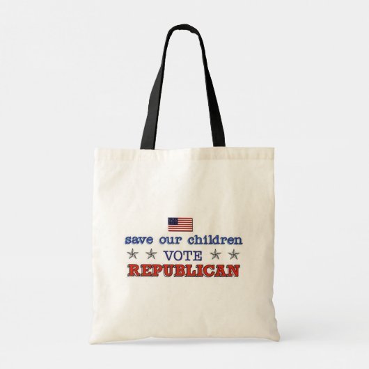 Sparen KinderGOP Tote Bag (Achterkant)