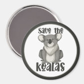 Sparen Koalas Magnet (Voorkant / Achterkant)