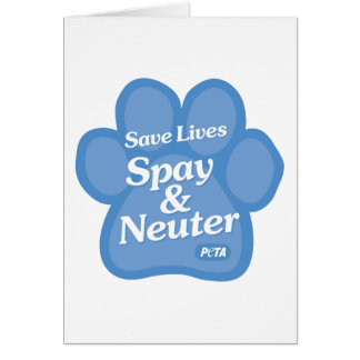 Sparen Levensmiddelen, Spay & Neuter Kaart