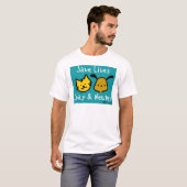 Sparen Levensmiddelen - Spay & Neuter T-shirt (Voorkant volledig)
