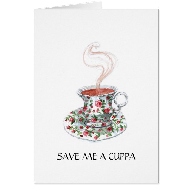 Sparen/maak me een Cuppa! (Voorkant)