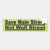 Sparen Main Street Bumpersticker (Voorkant)