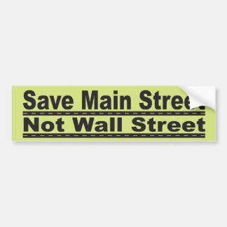 Sparen Main Street Bumpersticker
