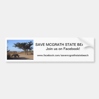 Sparen McGrath SB Bumpersticker 1