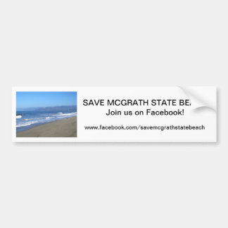 Sparen McGrath SB Bumpersticker 3