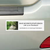 Sparen McGrath SB Bumpersticker 4 (Op auto)