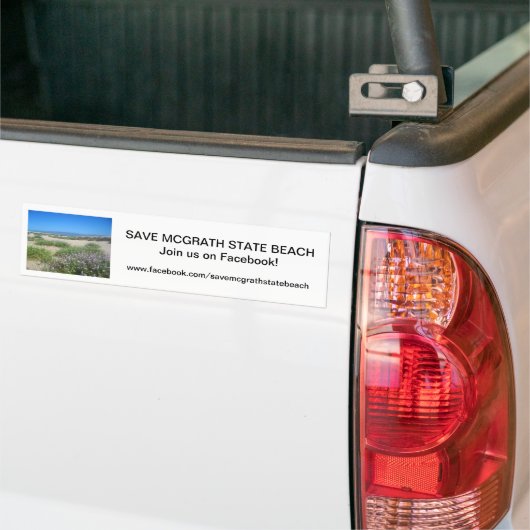Sparen McGrath SB Bumpersticker 5 (Op Truck)