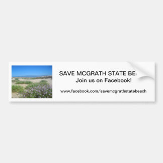 Sparen McGrath SB Bumpersticker 5
