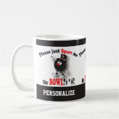 Sparen me de Bowl - Humor Koffiemok (Links)