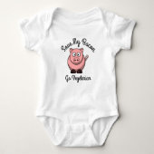 Sparen Mijn Bacon Go Vegetarian Romper (Voorkant)