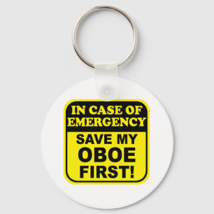 Sparen Mijn Oboe Sleutelhanger