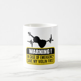 Sparen mijn Violin First - Grappig Violinist Gift Koffiemok