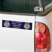 Sparen NASA! Bumpersticker (Op Truck)