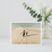 Sparen ons Briefkaart van de Foto van het de Gegev (Staand voorkant)