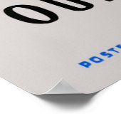 Sparen ons  Poster van WPA van de Bomen (Hoek)