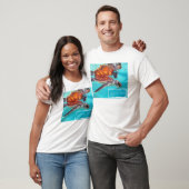Sparen ons T-shirt van de Turtikelen van het Zee (Unisex)