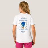 sparen onze aarde , aarddag , liefdesaarde , perso t-shirt (Achterkant volledig)