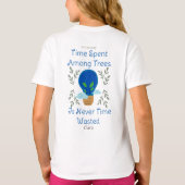 sparen onze aarde , aarddag , liefdesaarde , perso t-shirt (Achterkant)
