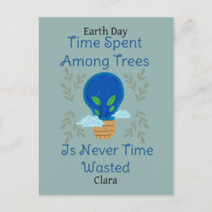 sparen onze aarde , aarddag , liefdesaarde , weten briefkaart
