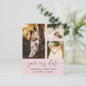 Sparen onze Datum Begroting Foto Ongelofelijke Roz (Staand voorkant)