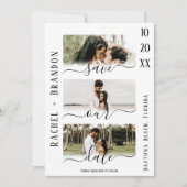 Sparen Onze Datum Moderne Berichten van de Foto sp (Voorkant)