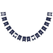 Sparen onze Datum Nautical Bunting Foto Prop Vlaggetjes (Alle)