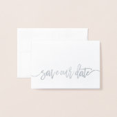 Sparen onze Echte Stijl 4 van het Manuscript van d Folie Kaarten (Voorkant met envelop)