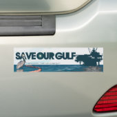 Sparen onze GolfBumpersticker Bumpersticker (Op auto)
