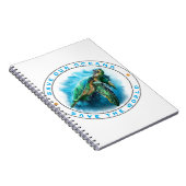Sparen Onze Oceanen - de Schildpad van het Zee Notitieboek (Rechterzijde)