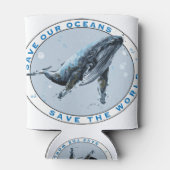 Sparen Onze Oceanen - het Ontwerp van de Groot Blikjeskoeler (Achterkant)