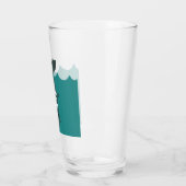 Sparen onze oceanen Milieukunstwalvis Glas (Links)