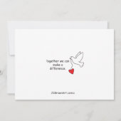 Sparen Onze Planet_Flat Kaart 7" x 5" (Achterkant)