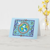 Sparen Onze Planet_Wenskaart Kaart (Gele Bloem)