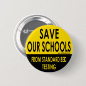 Sparen Onze Scholen Ronde Button 5,7 Cm (Voorkant /achterkant)