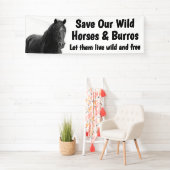 Sparen onze Wilde Paarden 2.5 x 8 Banner (Insitu)