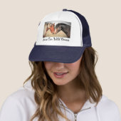 Sparen onze wilde Paarden Fancy Tucker Hat Trucker Pet (In situ)
