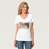Sparen onze Wilde Paarden V-Neck T-shirt (Voorkant volledig)