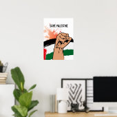 Sparen Palestina Poster (Thuiskantoor)